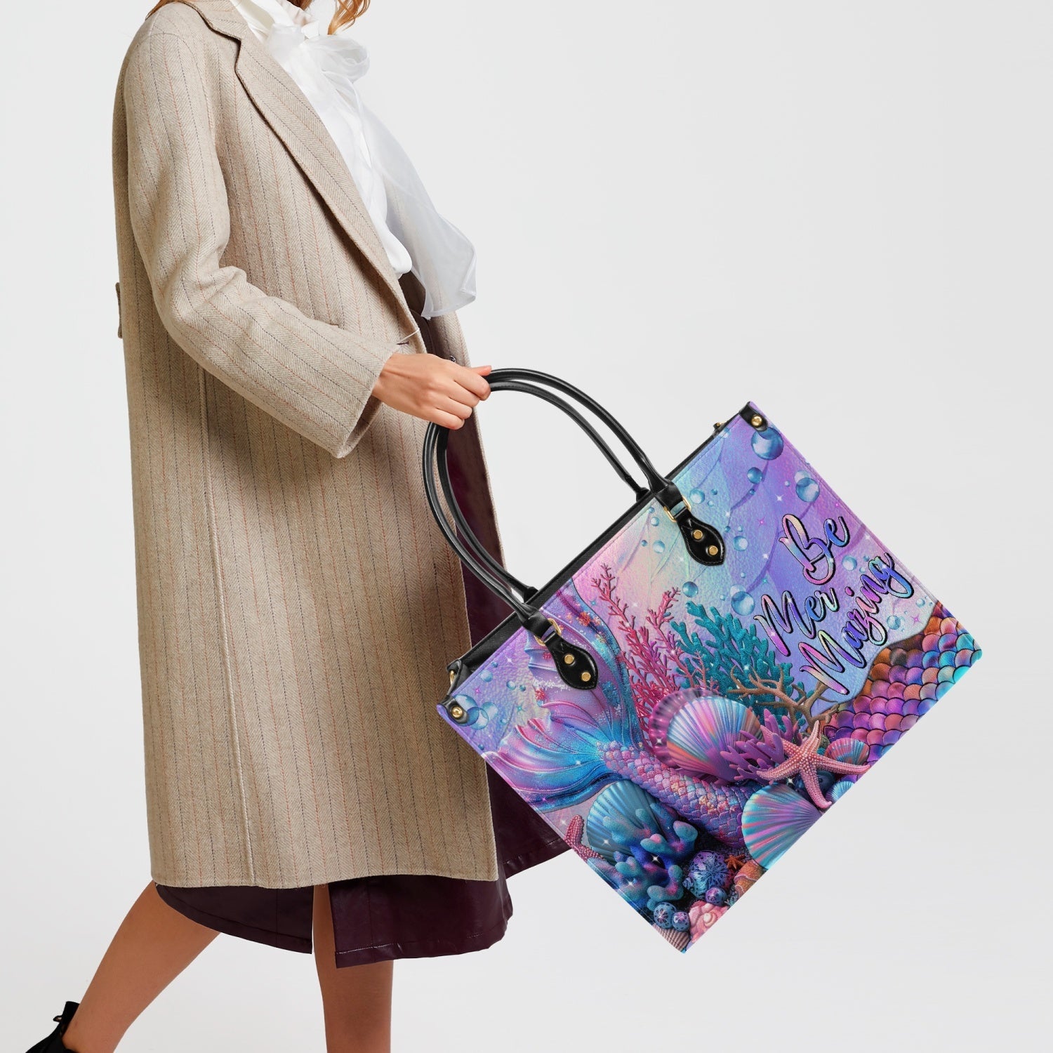 Bigcrowns BE MERMAZING LEATHER HANDBAG TYTM2603242