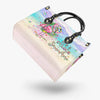 Bigcrowns IT'S 5 O'CLOCK SOMEWHERE FLAMINGO LEATHER HANDBAG YHKD2603241