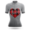 Red Plaid Valentine - Women's Cycling Kit