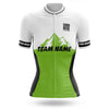 Custom Team Name V3 Green - Women's Cycling Kit