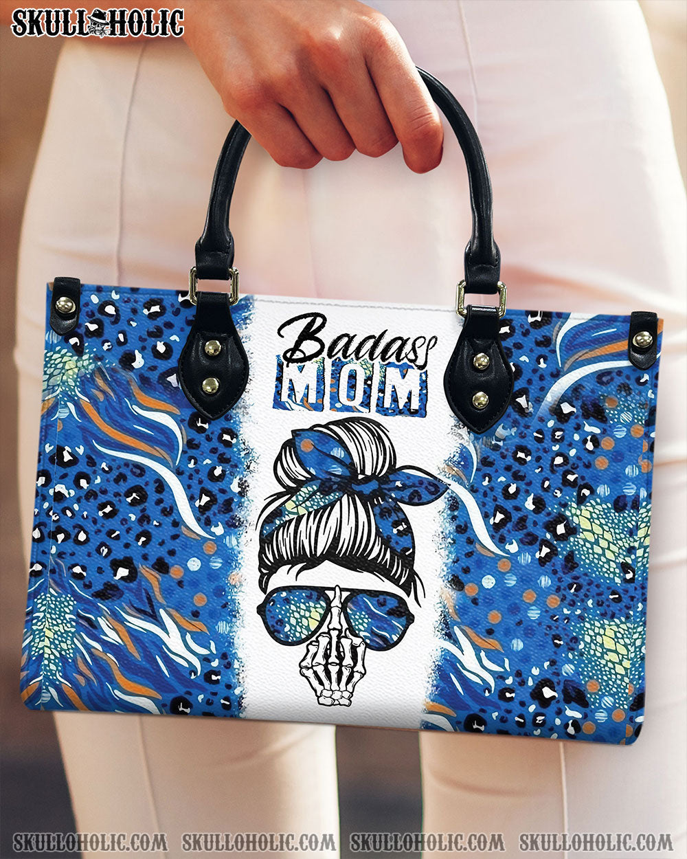 B MOM MESSYBUN LEATHER HANDBAG - YHLN1311244