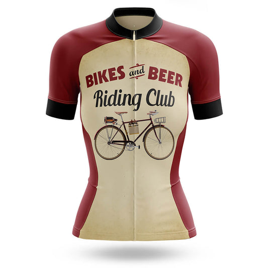Retro Beer Riding Club Vintage - Women's Cycling Kit