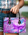 Beach Girl Mermaid Leather Handbag