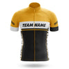 Custom Team Name M1 Yellow - Men's Cycling Kit
