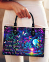 Smell The Sea Feel The Breeze Starfish Leather Handbag