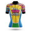 Like A Girl Comic - Women's Cycling Kit