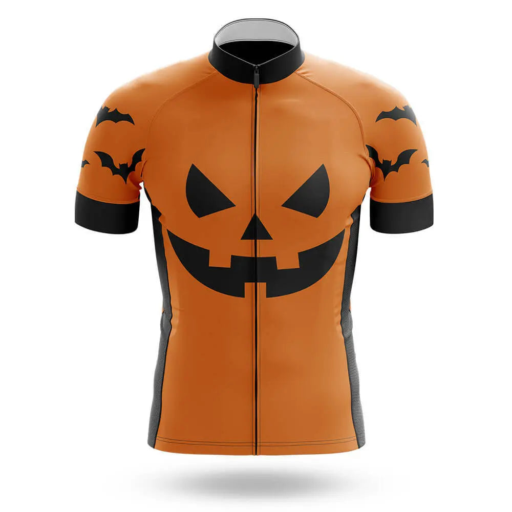 Pumpkin Face - Orange - Men's Cycling Kit