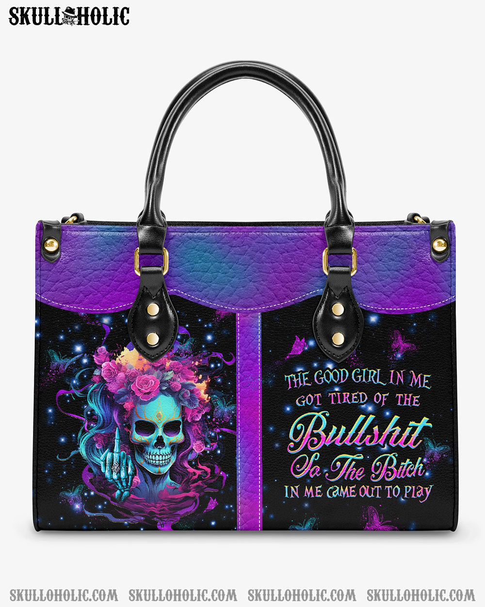 THE GOOD GIRL IN ME LEATHER HANDBAG - YHHN2803241