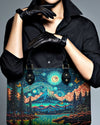 Beautiful Scene Leather Handbag