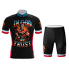 In God We Trust Men's Cycling Jersey Set, Road Bike Cycling Kit for Men, Biking Outfit, Bicycle Suit, Team Racing Uniform