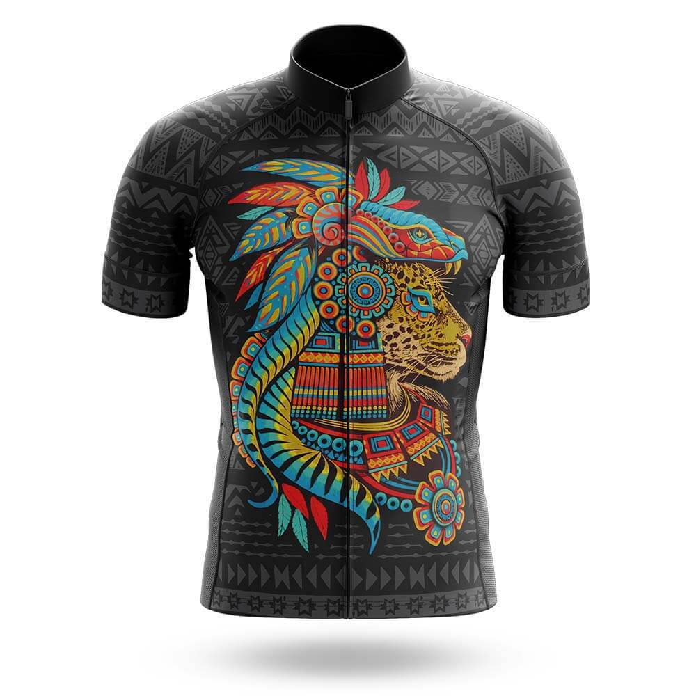 Mexican Aztec Jaguar - Men's Cycling Kit