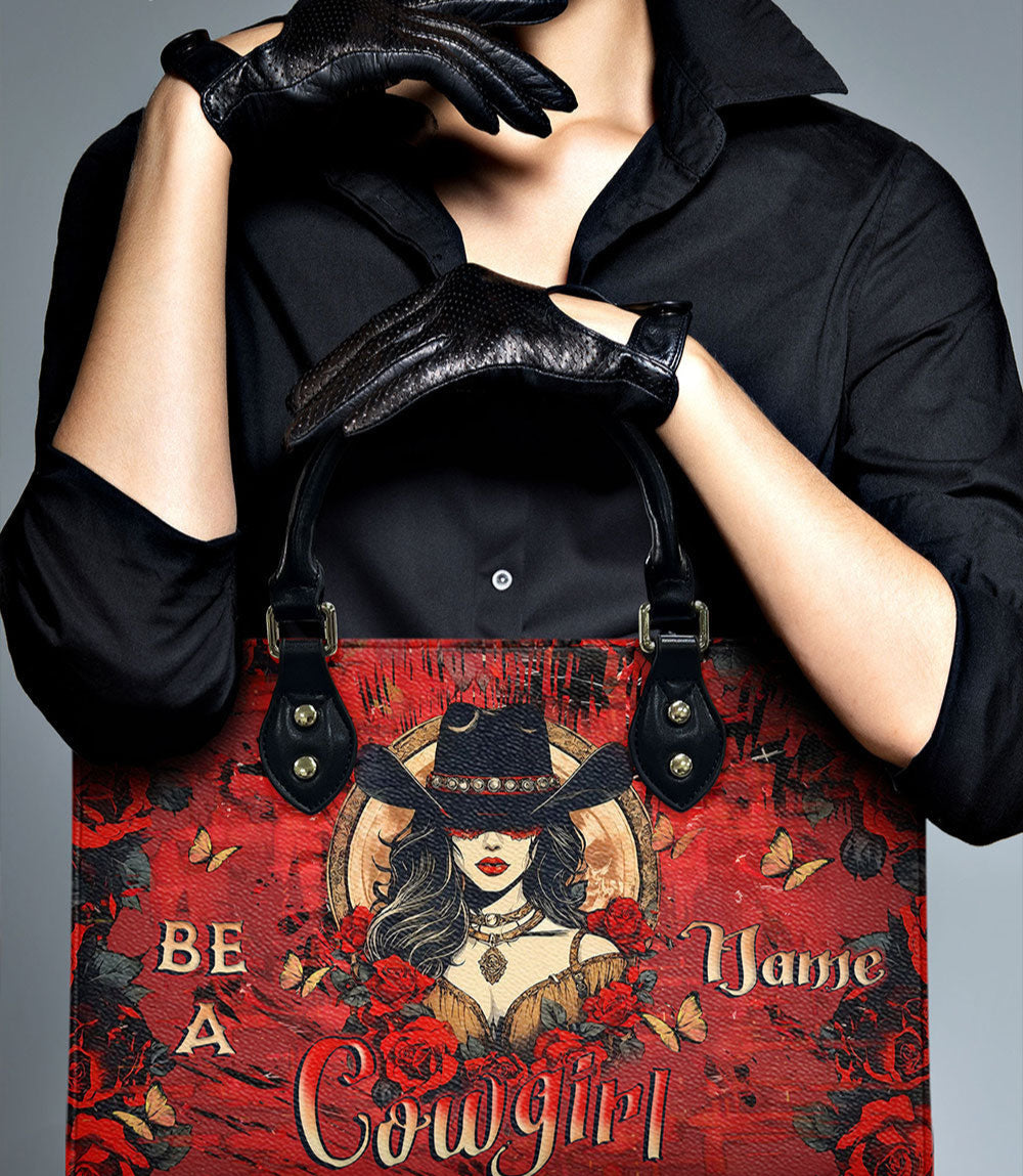 BE A COWGIRL LEATHER HANDBAG - YHLT1911244