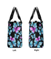 SKULL ROSES LEATHER HANDBAG - YHDU1406243