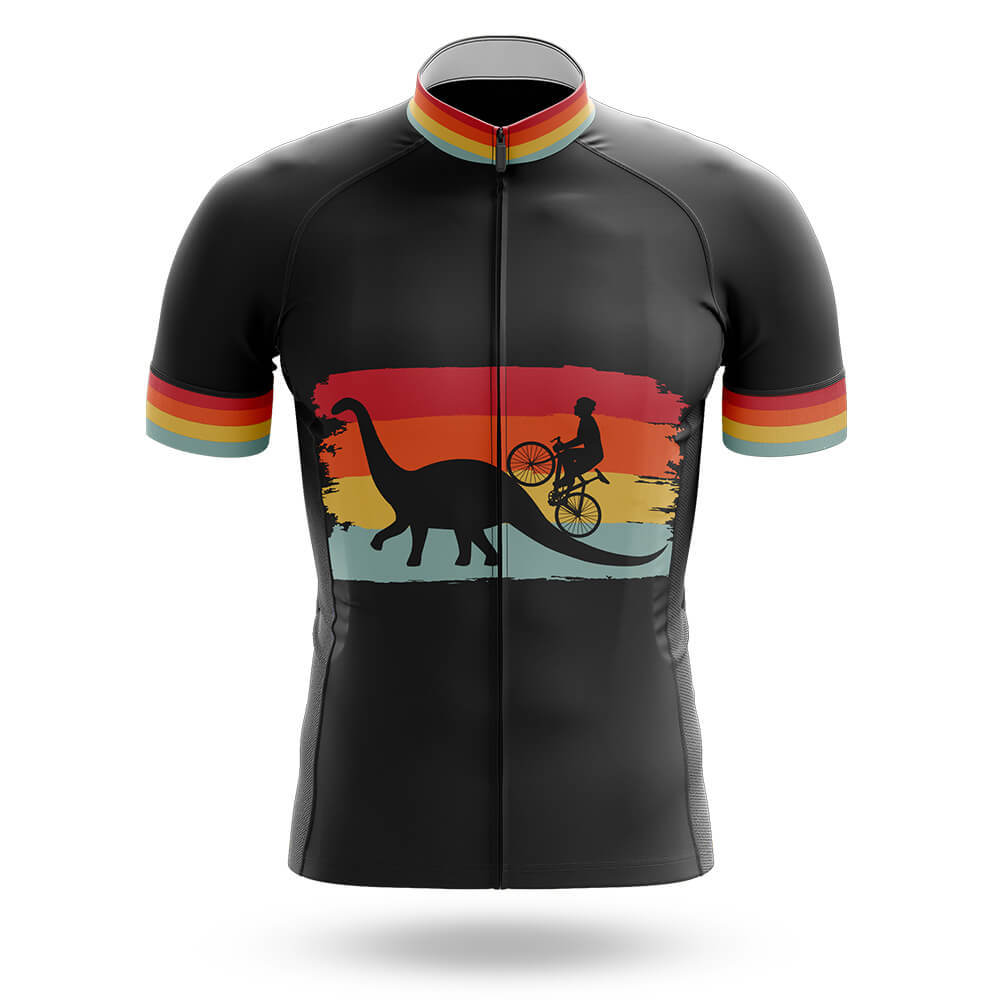 Retro Dinosaur Bicycle - Men's Cycling Kit