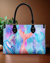 Mermaid Holographic Leather Handbag