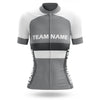 Custom Team Name M2 Grey - Women's Cycling Kit