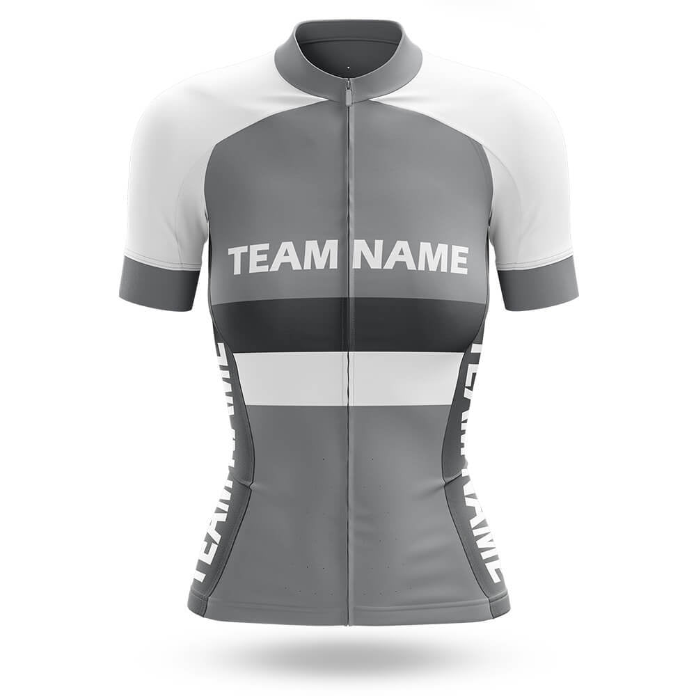 Custom Team Name M2 Grey - Women's Cycling Kit