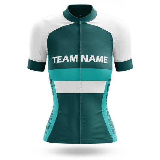 Custom Team Name M2 Green - Women's Cycling Kit
