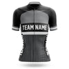 Custom Team Name M6 Grey - Women's Cycling Kit