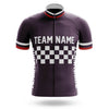 BigCrowns | Purple Cycling Short Sleeve Custom Name Cycling Kit