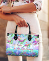 As Free As The Ocean Turtle Leather Handbag