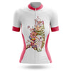 Floral Cat - Women's Cycling Kit