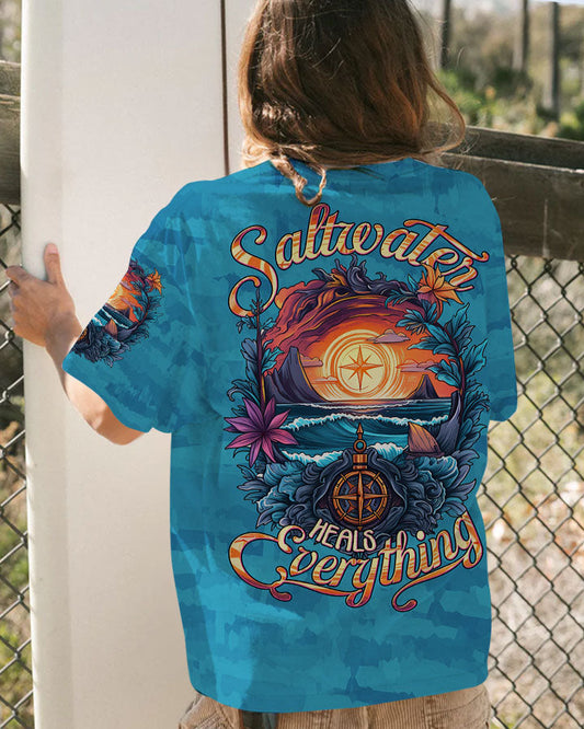 SALTWATER HEALS EVERYTHING COMPASS ALL OVER PRINT - TLTW1906233