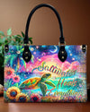 Saltwater Heals Everything Leather Handbag