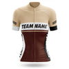 Custom Team Name M1 Brown - Women's Cycling Kit