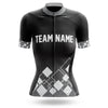 Custom Team Name V19 Black - Women's Cycling Kit