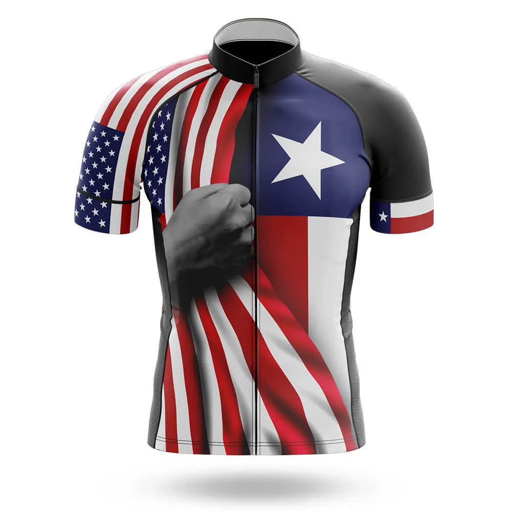 American Flag - Texas - Men's Cycling Kit