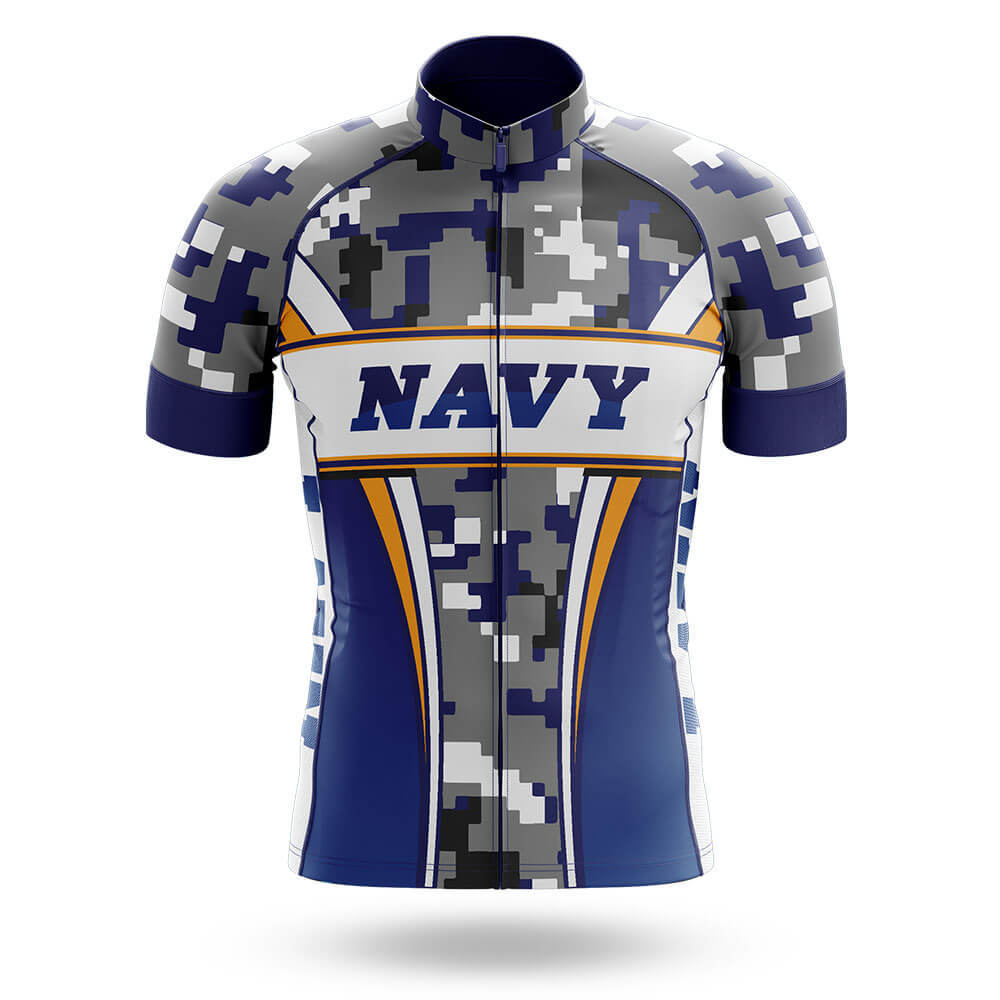 Navy Camo Veteran - Men's Cycling Kit