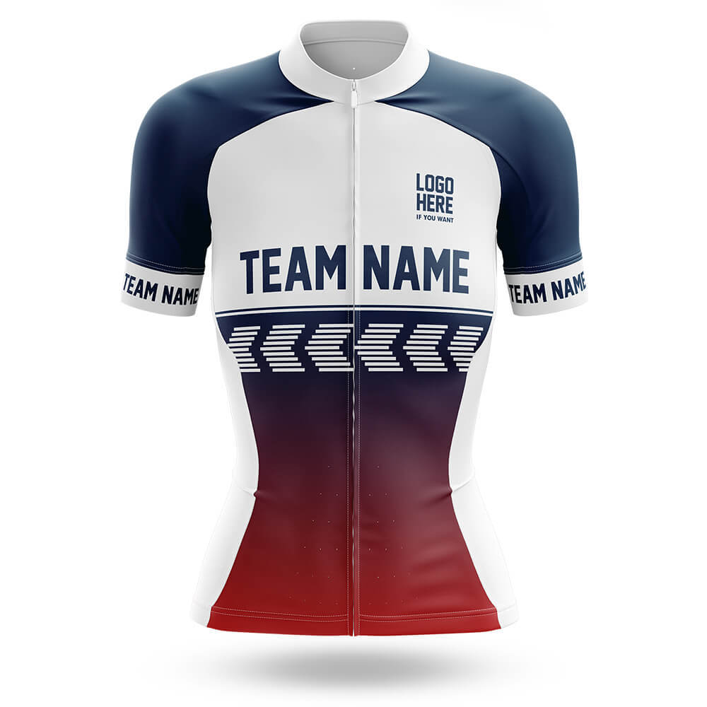 Custom Team Name S4 Navy - Women's Cycling Kit