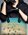 As Free As The Ocean Turtle Leather Handbag