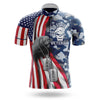 US Air Force Veteran Flag - Men's Cycling Kit