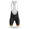 Pride Heart Men's Cycling Jersey Set, Road Bike Cycling Kit for Men, Biking Outfit, Bicycle Suit, Team Racing Uniform