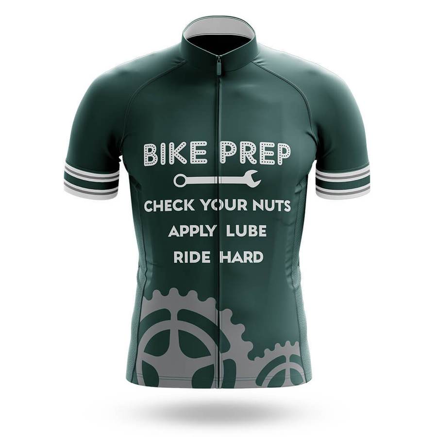 BIKE PREP Men's Cycling Jersey Set, Road Bike Cycling Kit for Men, Biking Outfit, Bicycle Suit, Team Racing Uniform