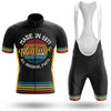 BigCrowns | Retro Custom 1977 Year Vintage Cycling Short Sleeve Cycling Kit