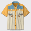 Cowboy Are Going To Outer Space Button Up Shirts