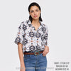 Boho Southwestern Aztec Button Up Shirts