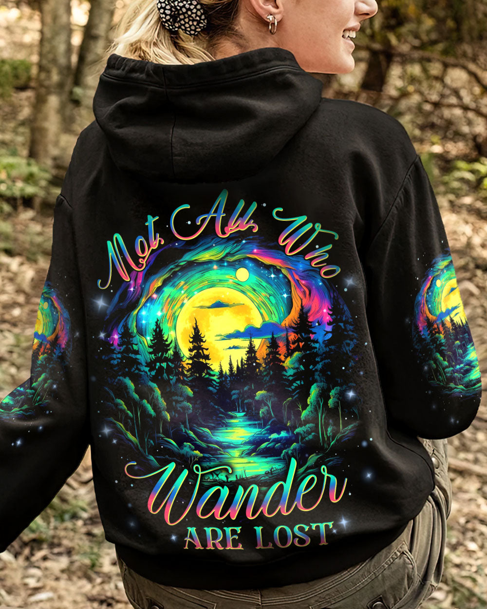 NOT ALL WHO WANDER ARE LOST ALL OVER PRINT - YHLN2208233