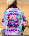 MY BROOM BROKE SO NOW HALLOWEEN CAMPING ALL OVER PRINT - TLTW1808232