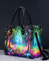 Fantasy Forest Magical Forest Leather Handbag