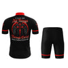 I Can Do All Things Through Christ Men's Cycling Jersey Set, Road Bike Cycling Kit for Men, Biking Outfit, Bicycle Suit, Team Racing Uniform