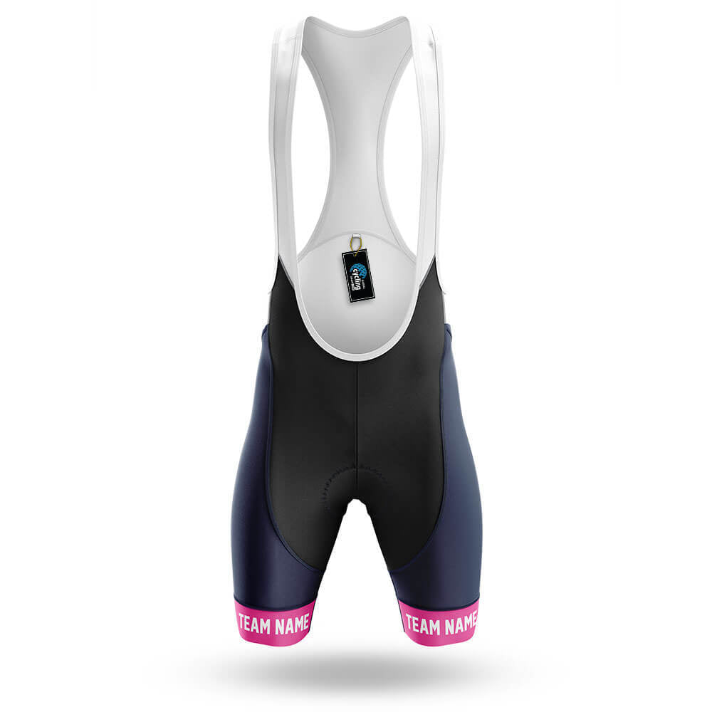 Custom Team Name S1 Pink - Men's Cycling Kit