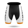 Custom Team Name M2 Orange - Women's Cycling Kit
