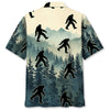Funny Bigfoot Sasquatch In the Jungle Hawaiian Shirt