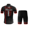 I Can Do All Things Through Christ Men's Cycling Jersey Set, Road Bike Cycling Kit for Men, Biking Outfit, Bicycle Suit, Team Racing Uniform