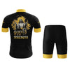 God Is My Strength Men's Cycling Jersey Set, Road Bike Cycling Kit for Men, Biking Outfit, Bicycle Suit, Team Racing Uniform