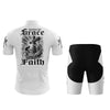 Saved By Grace Fueled By Faith Men's Cycling Jersey Set, Road Bike Cycling Kit for Men, Biking Outfit, Bicycle Suit, Team Racing Uniform